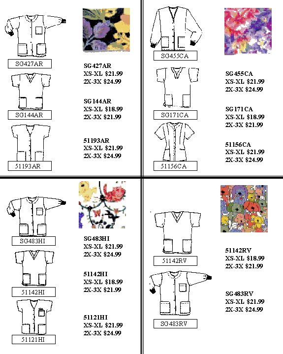 BARCO MEDICAL UNIFORMS